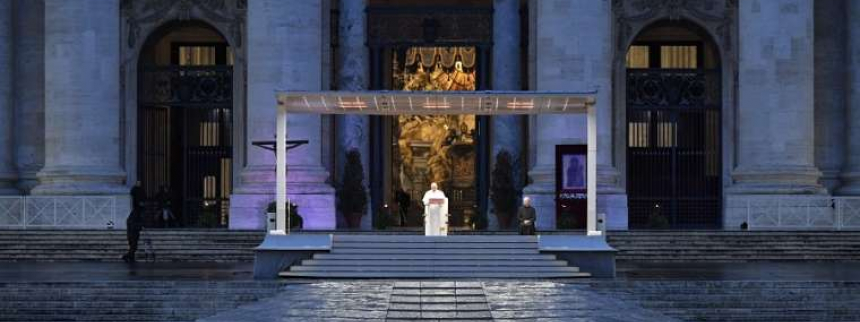 Full Text Of Pope Francis Urbi Et Orbi Address On March 27 2020