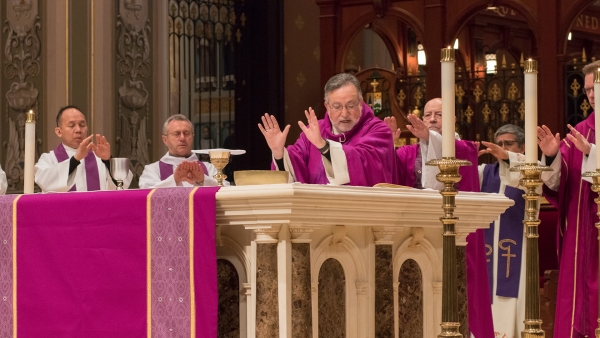 Bishop Soto Celebrating Mass of Reparations